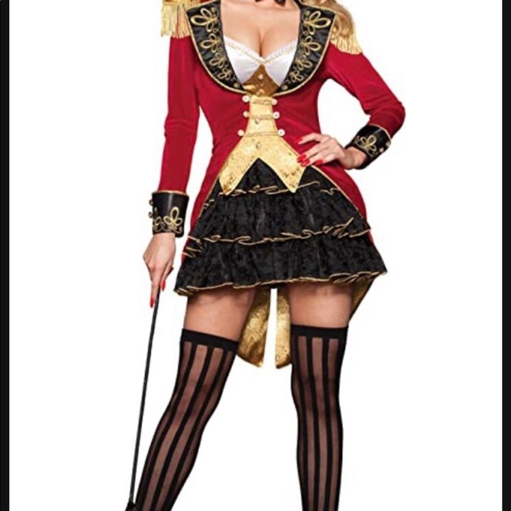 🎪 Ringmaster 🦁 Halloween 🎃 Costume (Big Top Tease) SMALL